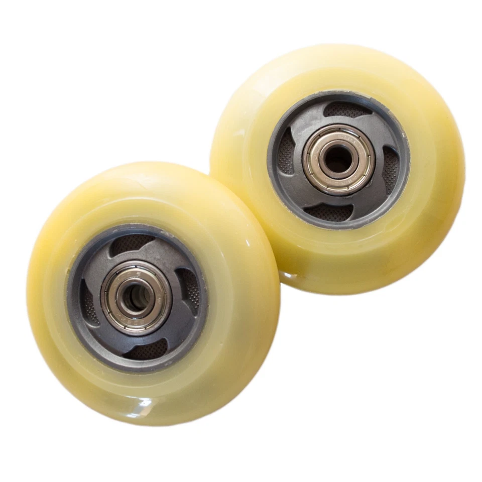 2x 80 mm Blinkende LED Rollen 78A,ABEC-5 Kugellager Inliner Skateboard Waveboard - Bild 2 von 3