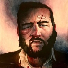 Wally Clark and Flu - GOON Vinyl Bone/Cyan Splatter /200 - SEALED