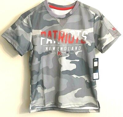 \ud83c\udfc8 New England Patriots NFL Team Apparel Boy's Youth Camo Shirt Size M  NWT \ud83c\udfc8 | eBay