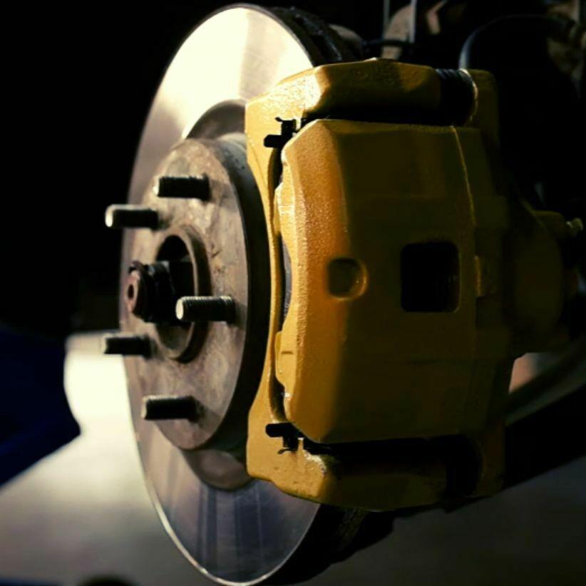 K2 BRAKE CALIPER PAINT GOLD HIGH GLOSS Heat 260°C Resistant Spray