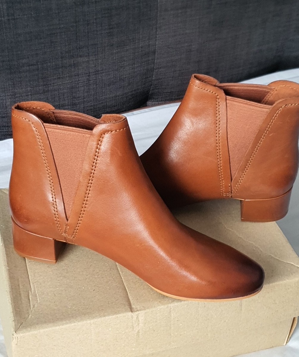 Clark's Women's Orabella Ruby Tan Leather UK 4D/EU37 UK