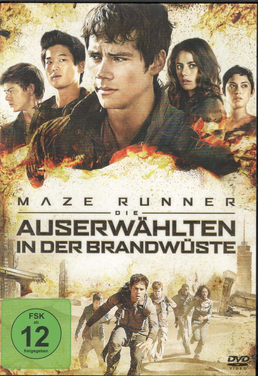 Maze Runner - Die Auserwählten in der Brandwüste (DVD) O'Brien Dylan Thomas Kaya