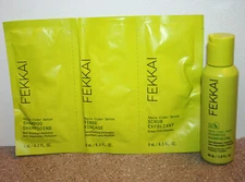 Fekkai Apple Cider Detox Shampoo 2oz 60mL Travel Size Scrub Shampoo Rinse Sample