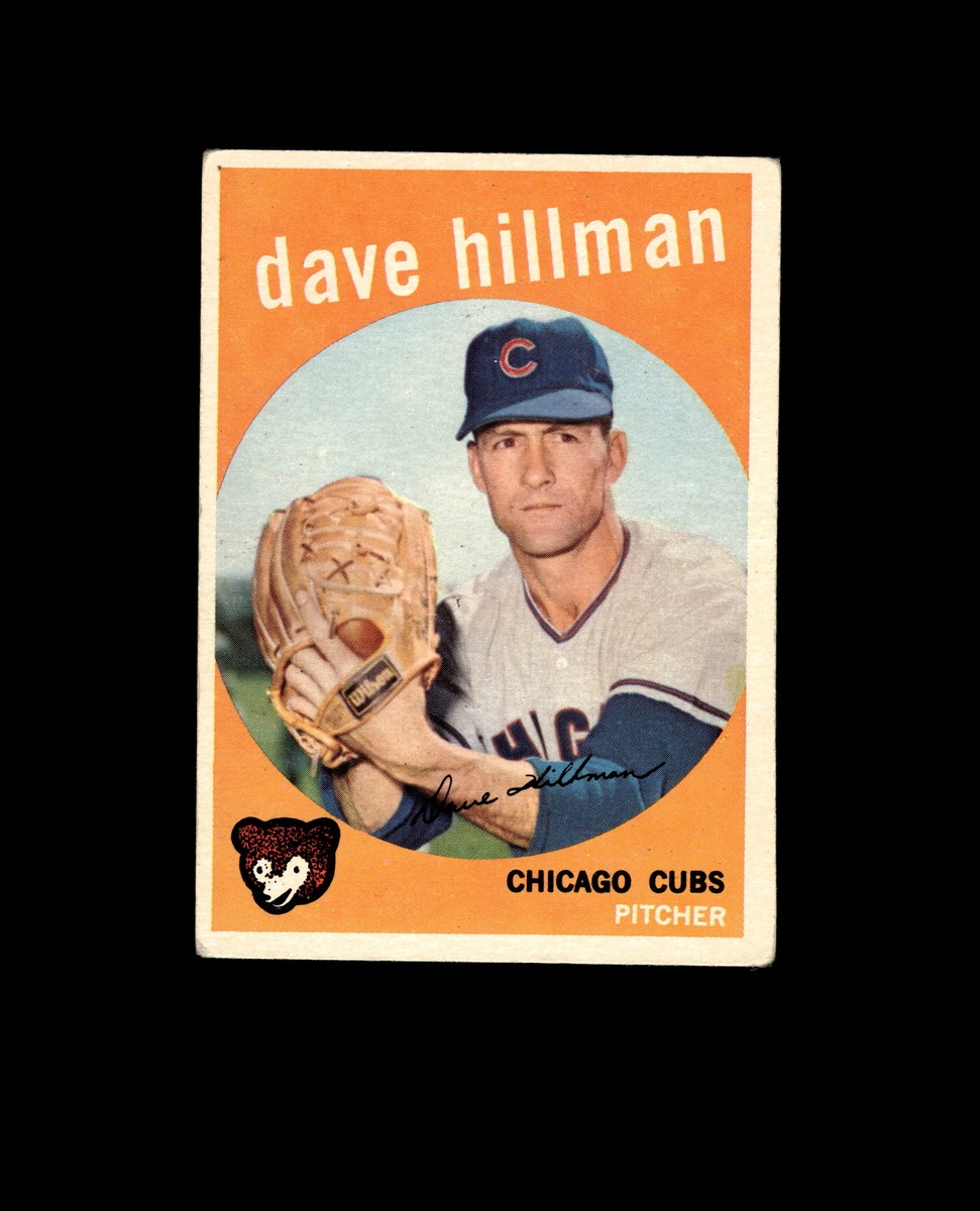 1959 Topps 319 Dave Hillman VG #D1,349495 | eBay