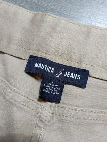 Nautica Jeans Shorts Adult Large Khaki Pull On Spring Summer Casual Womens - Picture 6 of 7