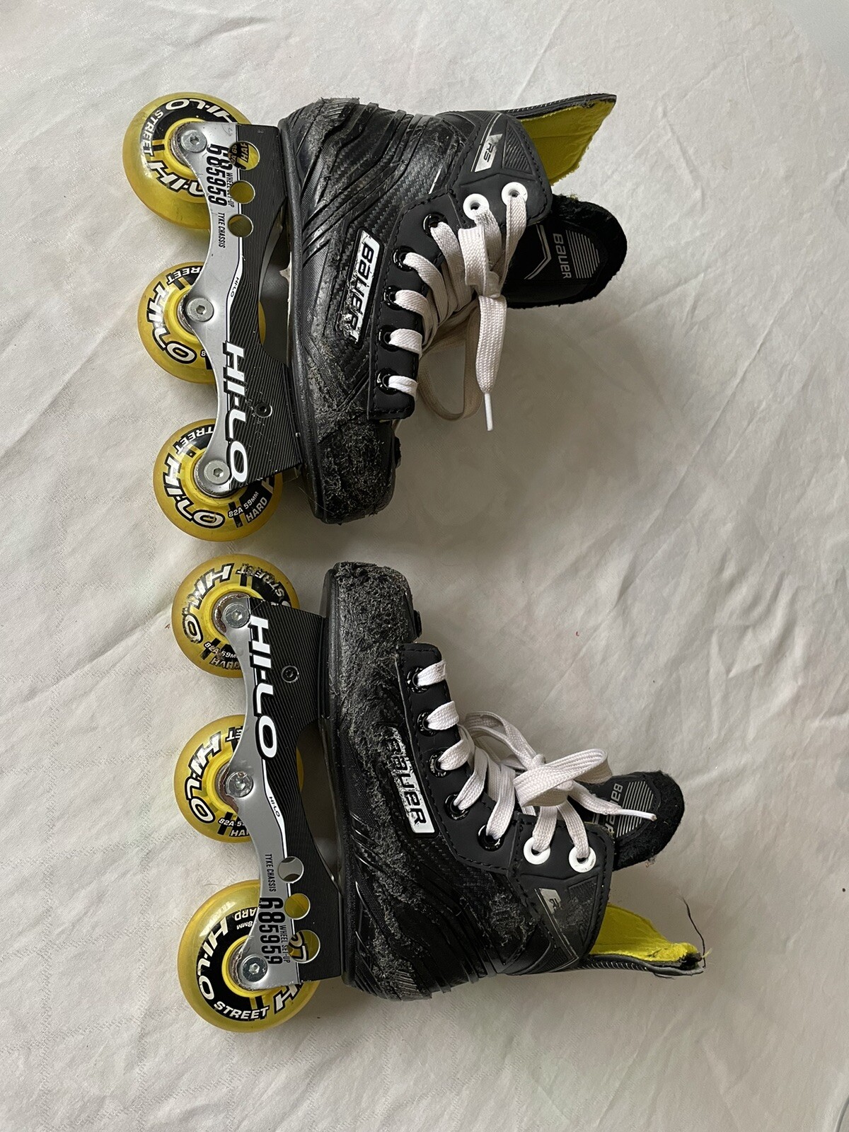 Bauer RS Inline Roller Blades Skates Youth Size 11 eBay