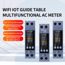 0.96 inch TFT Two-phase AC Meter Voltage Current Power Meter AC85-290V 0-40A
