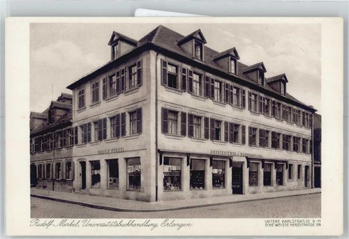 50999405 - 8520 Erlangen Universitaets-Buchhandlung Rudolf Merkel Erlangen