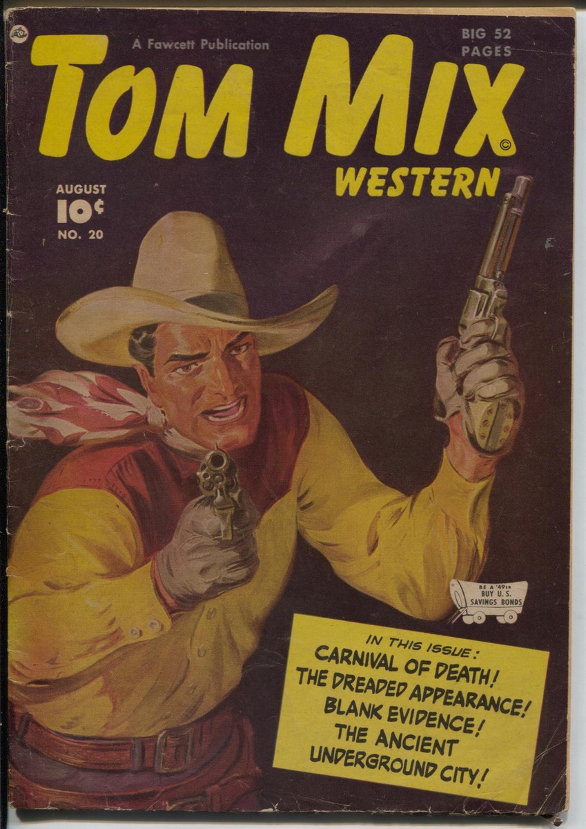 Tom Mix #20 1949 - Fawcett -VG- - Comic Book | eBay