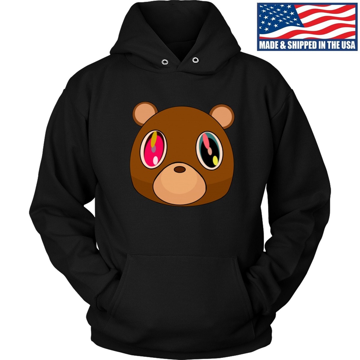 College Dropout Bear Kanye West Teddy Bear Hoodie Limited Kanye