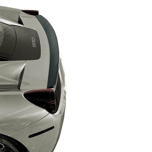 Trunk Lip Spoiler Linea Tesoro Style For Ferrari 458 Italia 2013-2014