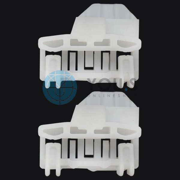 2 X You.S Original Fensterheber Gleitbacken Vorne Rechts FüR Audi Skoda VW-image