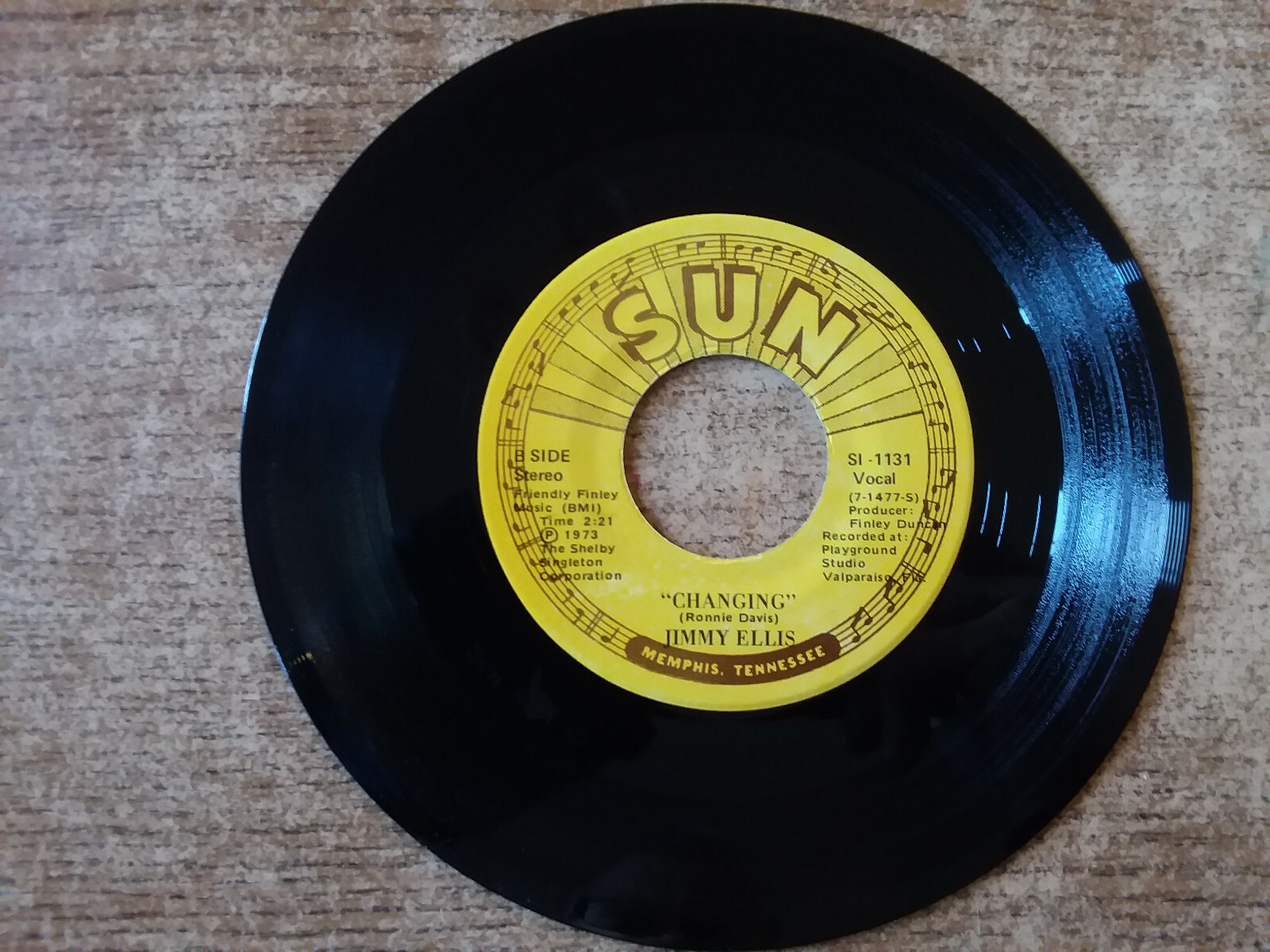 1973 MINTEXC Jimmy Ellis, ? I Use Her To Remind Me Of You/ CHANGING SI