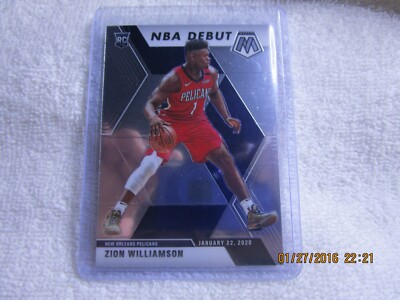 その他 Zion Williamson MOSAIC Debut RC Parallel 2019-20 Panini Mosaic - NBA Debut Zion Williamson #269 (RC) for