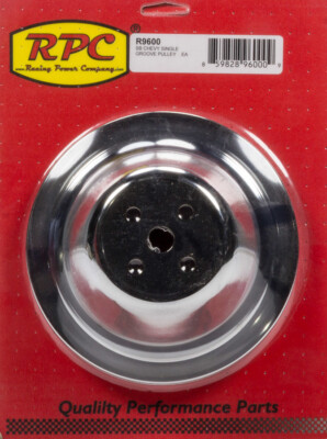 Chrom Stahl Wasserpumpe Riemenscheibe Sbc Kurz 7.1 Dia RACING POWER CO-PACKAGED