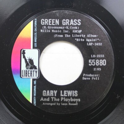 Rock 45 Kenneth Johnson - Green Grass / I Can Read Between The Lines On Liberty