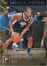Kawhi Leonard 2020-21 Chronicles Basketball Panini Base Card #104 Clippers NBA