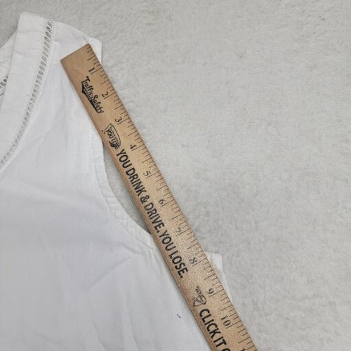 Surya Women’s Size Large White Camisole Euc! - Picture 8 of 13