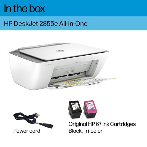 Hp Deskjet 2855E Wireless All-in-one Printer With 3 Months Instant Ink - Picture 5 of 13