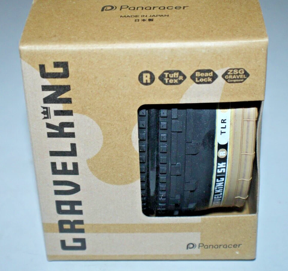 2024 Panaracer GravelKing SK R Tire 700x35c Tan Semi-Knobby TLR Free Shipping :) - Image 3 of 4