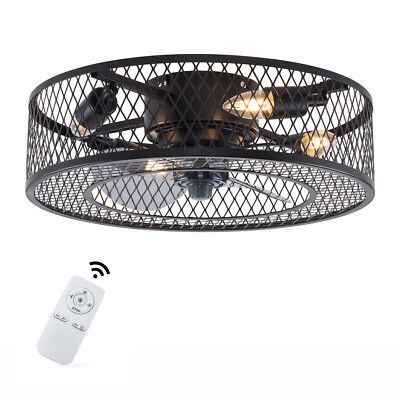 18 Zoll Deckenventilator mit Licht Ceiling Fan with Light Deckenventilatoren 