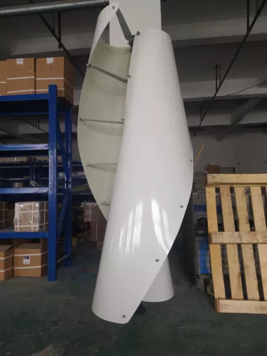 3KW 48V Vertikale Windkraftanlage Low Lärm Windgenerator mit Grid Wechselrichter - Bild 6 von 21