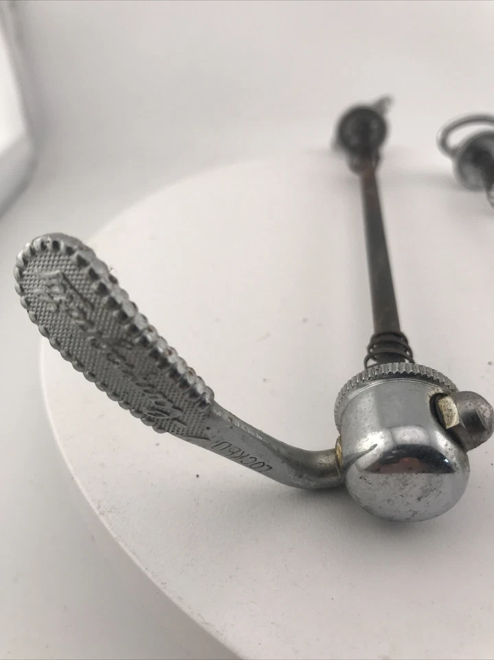 Juego de pinchos de disco Campagnolo vintage 120 mm bloque plano Brev Camp Campy años 70 60 Foto 2 de 4