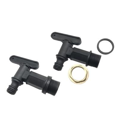 #ad Water Butt Tap Sturdy Connector for Garden Storage Bucket Rain Storage Tank $12.89