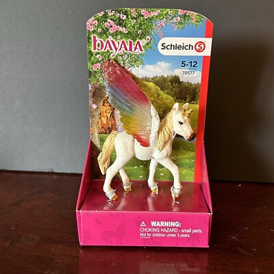 Schleich Bayala Fairy Rainbow Winged Horse Pegasus Unicorn