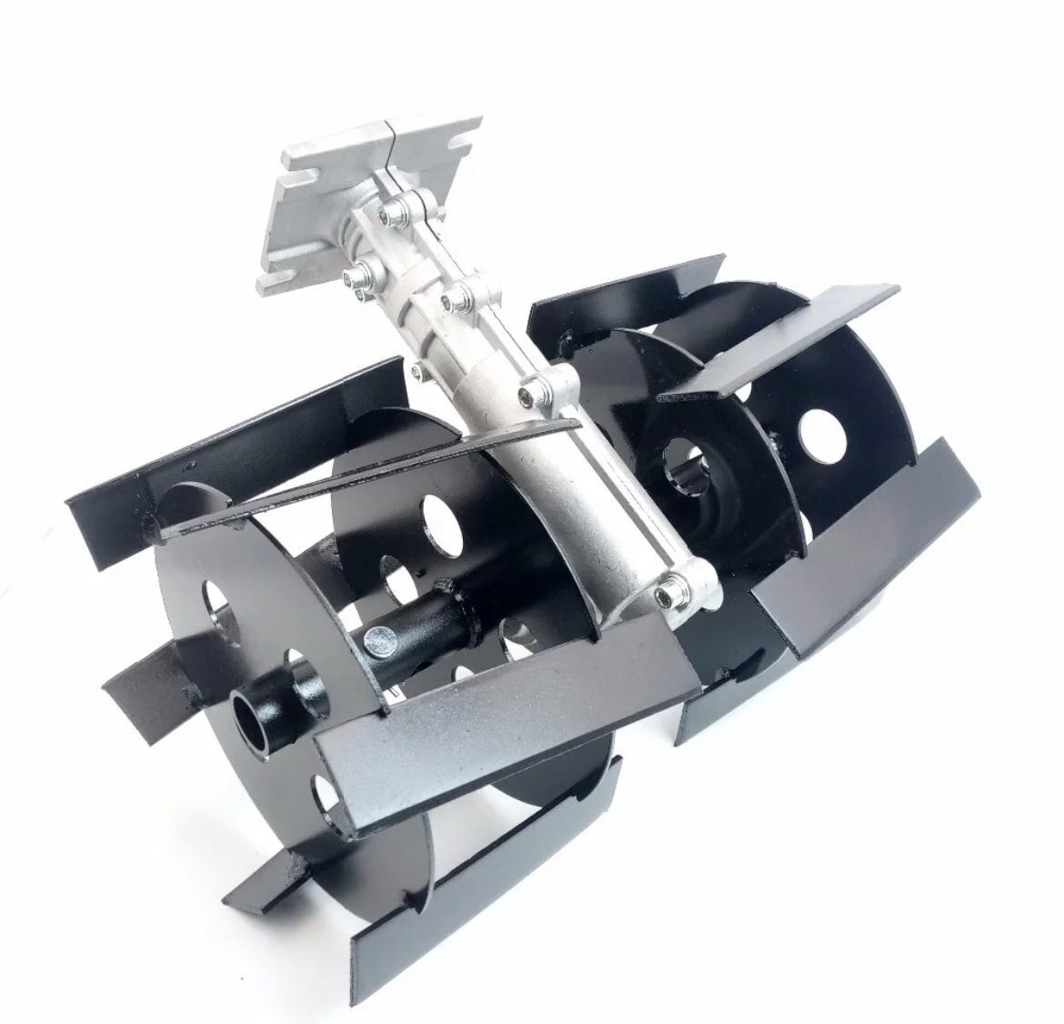 Gruppo Fresa Zappa Zappette per Decespugliatore 9 Denti Design Taglio Smussato