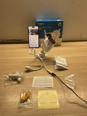 TP-Link Tapo Outdoor Security Spotlight Night Vision Camera Tapo C320WS 2K
