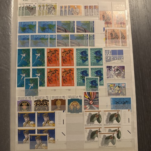 Timbres Suisse Helvetica