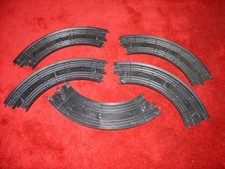 RESTPOSTEN 5 FORMULA TYCO 9" R 1/4 CIRCLE CURVE TRACK B5831 STÜCK SLOTCAR SET 1/64