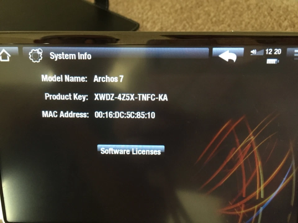 Archos 7 320GB, Wi-Fi, 7in - Black - Image 2 of 4