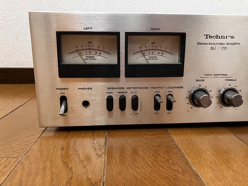 TECHNICS SU-7700 Integrated Amplifier Transistor Used TECHNICS SU-7700 Integrated Amplifier Transistor Used