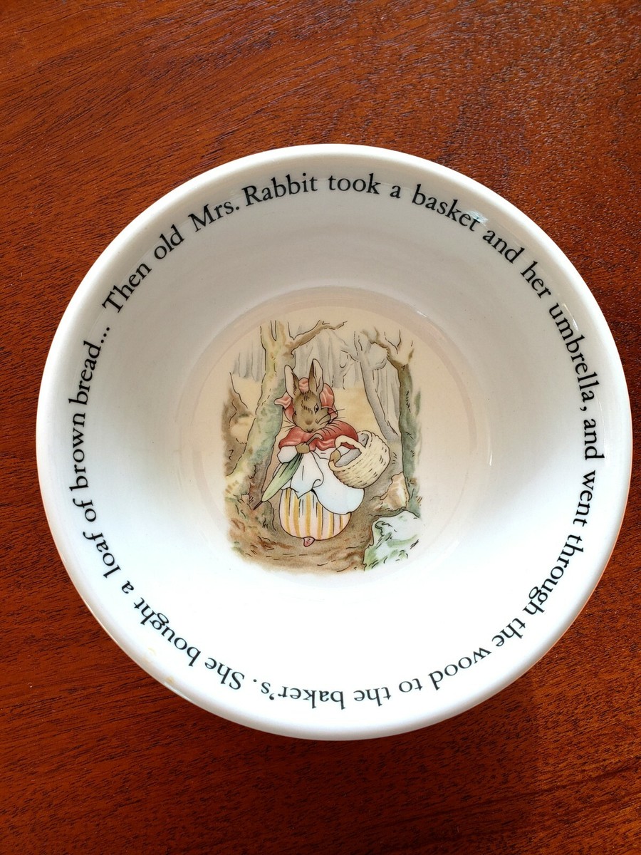 値下げWEDGWOOD PETER RABBIT FINGER PLATE