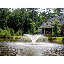 Kasco 2400VFX200 Floating Pond Fountain-1/2 HP Aerator w/ 200 ft Cord and rope