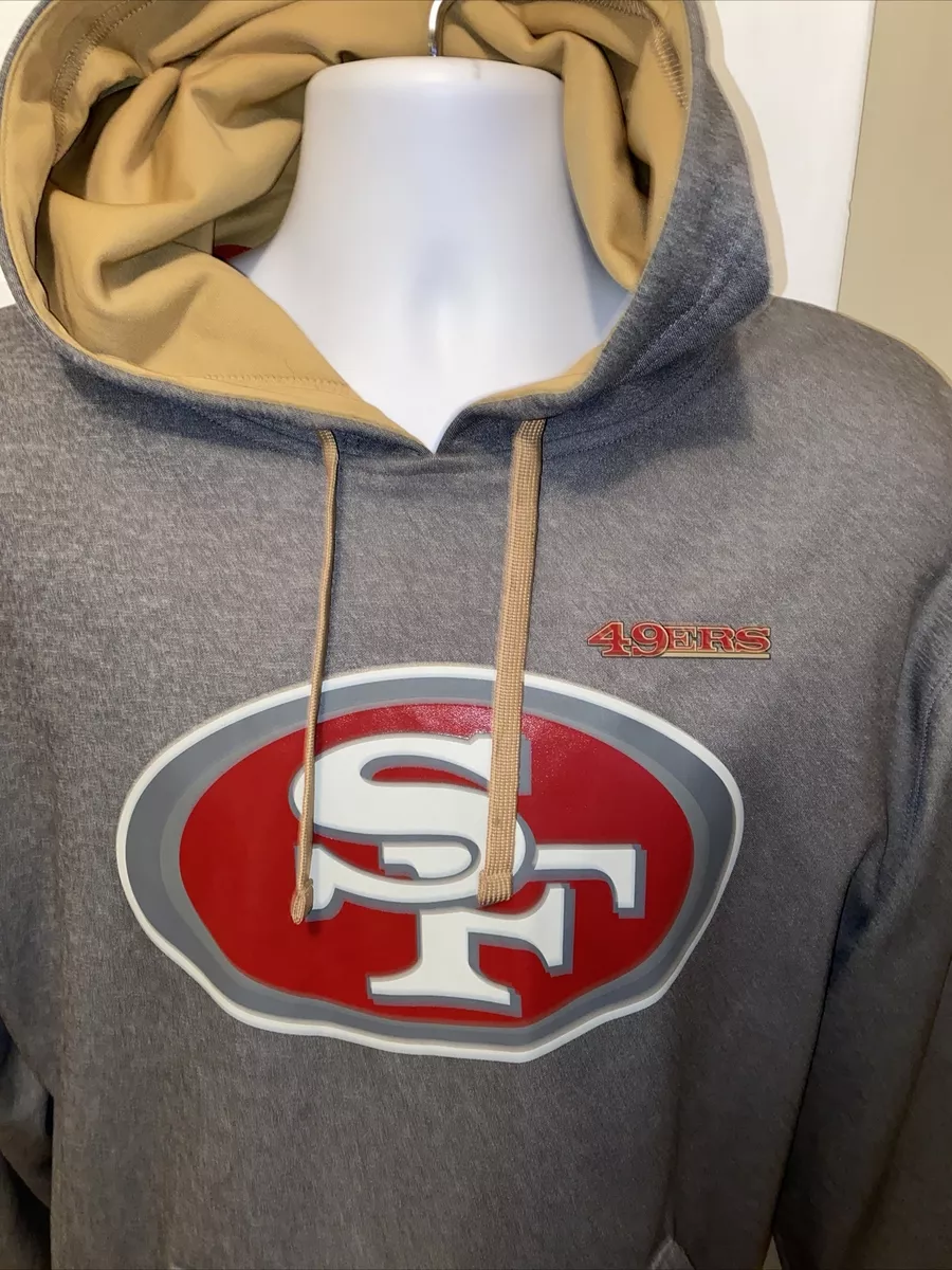 SAN FRANCISCO 49ers Hoodie Sweatshirt Men s LARGE NFL TEAM APPAREL