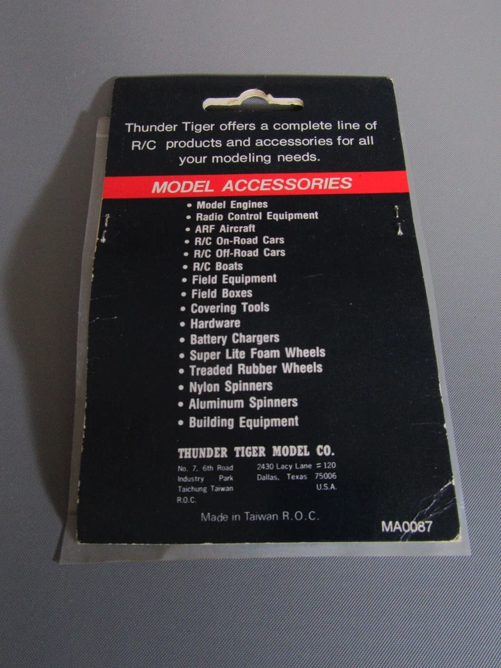 A442 Thunder Tiger PN1050 Screws Supply Blend PR021BX RC New + Bag - Image 2 of 2