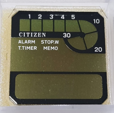 Citizen NOS lcd Display Screen Part 281-a47 For D100 LCD / Quartz digi-ana