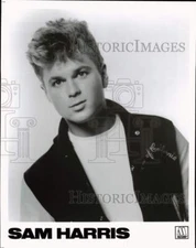 1986 Press Photo Singer Sam Harris - pip31822