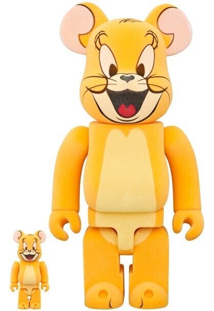 BE@RBRICK 100% & 400% JERRY (Classic Color) TOM AND JERRY BE@RBRICK 100% & 400% JERRY (Classic Color) TOM AND JERRY