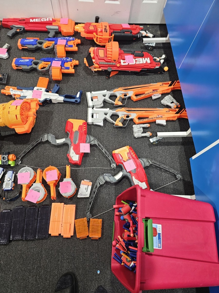 (美品) Nerf gun: 3点セット Nerf Gun Parts ONLY - Radier Rampage pump style blaster