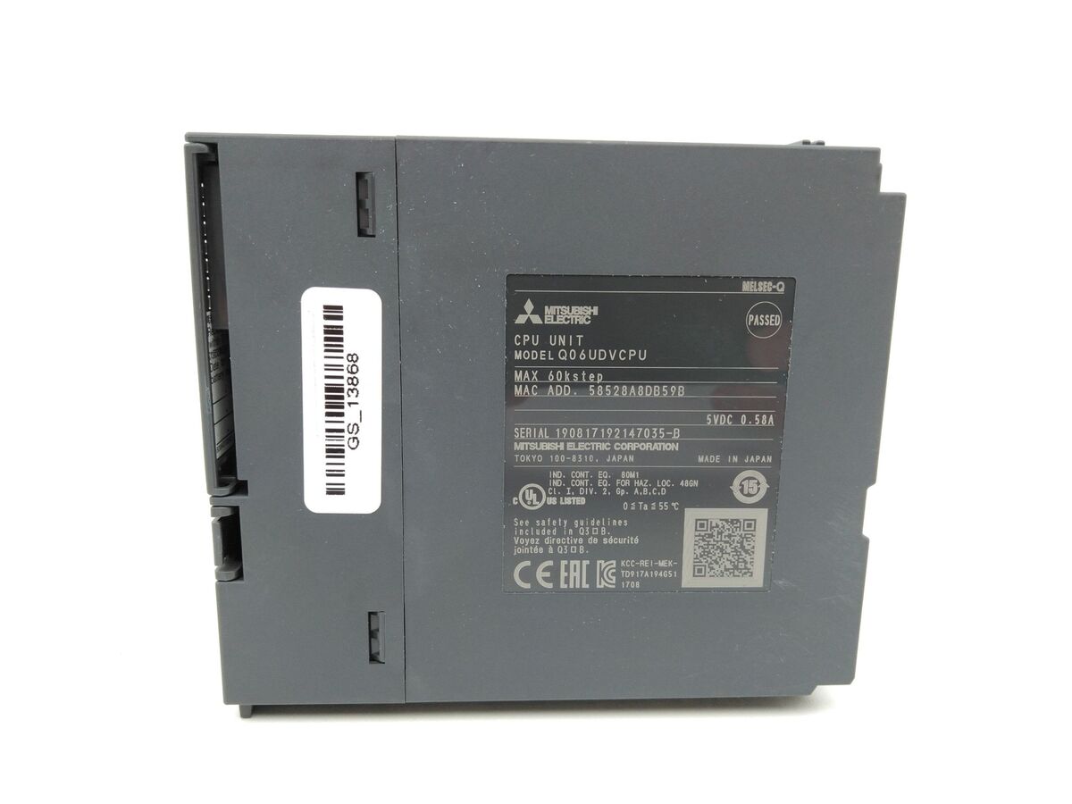 Mitsubishi Electric Q06UDVCPU CPU Unit Module | eBay