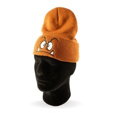 Mario Goomba Brown Knit Beanie Skullcap Winter Hat Cosplay Adult Size