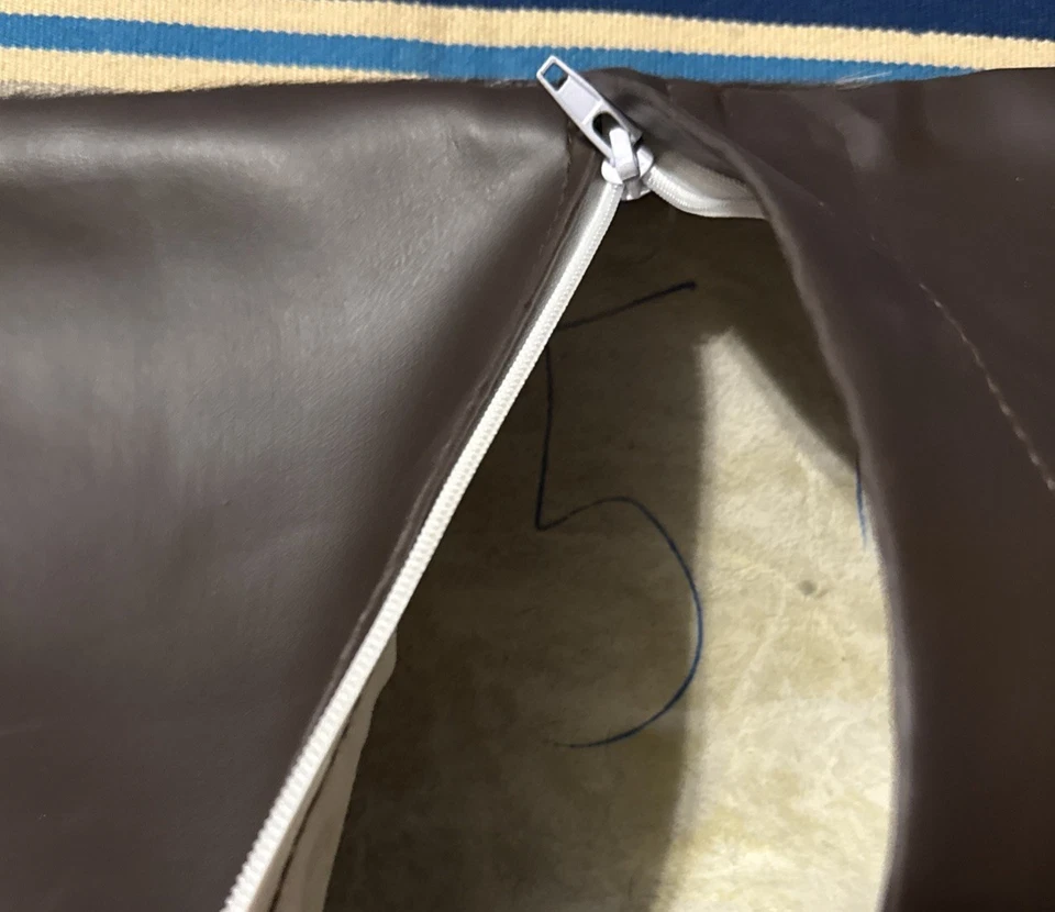 1 - New Cowhide Pillow Cover/Cushion With Hair On It - 20” X 12” - Image 3 of 4