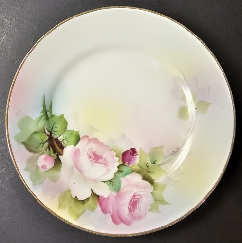 Noritake handbemalte Dessertteller Nippon 6er Set - Bild 3 von 6