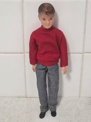 Vintage Pedigree - Paul Puppe (Sindy's Boyfriend) im Outfit - sehr guter Zustand