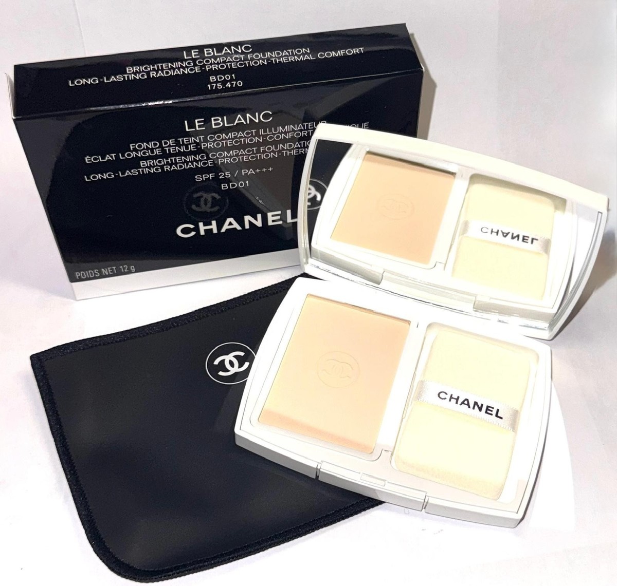 Chanel Le Blanc Brightening Compact Foundation Long Lasting