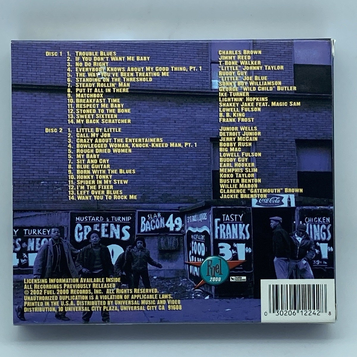 The Big Blues Box 2-CD Set 2002 Compilation Various Artists